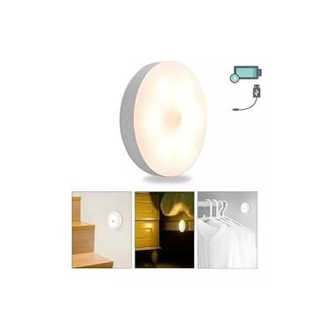Imagem de Luminárias Lâmpada Led Sem fio com Sensor Presença recarregável