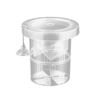 Imagem de Separador de peixe para bebês para aquário, caixa de criação para tanques de peixes | Caixa de isolamento de peixe flutuado,Divisor reutilizável ajustável do lado da malha para desova do berçário de p