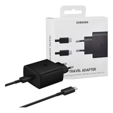 Imagem de Carregador Samsung 45w Turbo Original Galaxy Cabo Tipo-c 1m - Sansung