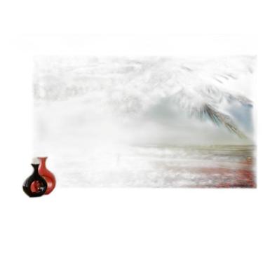 Imagem de Papel De Parede Praia Mar Coqueiro Por Do Sol 3,5M Npr273 - Você Decor