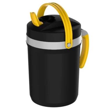 Imagem de Garrafa Térmica Garrafão Jarra Grande 2,5 Litros Preta