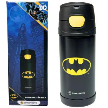 Imagem de Garrafa Térmica Infantil Top Handle 350ML Oficial BATMAN ZC - Zona Cri