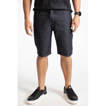 Imagem de Bermuda Jeans Masculina Stark Básica Polo Wear Preto, Preto, 44