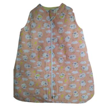 Imagem de Saco De Dormir Bebê Inverno - G - Estampa Ovelhinha Rosa