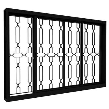 Imagem de Janela de Aço de Correr Lucasa Facilita