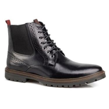 Imagem de Bota Tratorada Masculina Couro Rafarillo Folk Coturno-Masculino