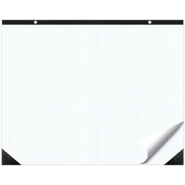 Imagem de gisgfim Papel quadriculado de engenharia grande, 55,88 x 2,5 cm, bloco de desenho quadriculado, papel quadriculado gigante, papel quadriculado para engenheiro, arquiteto, desenhista, matemático,