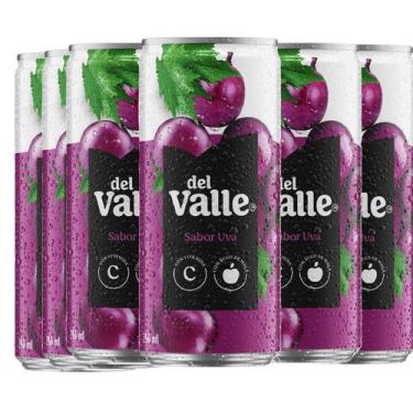Imagem de Pack Com 6x Sucos Del Valle Uva 290ml