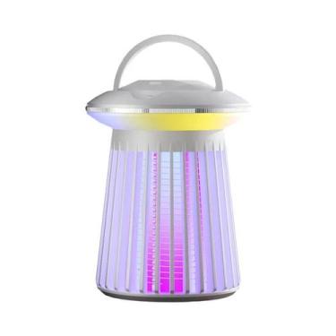 Imagem de Lâmpada Mata-Mosquitos Portátil Recarregável USB Elétrica Armadilha An