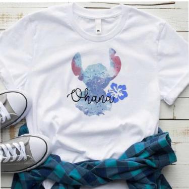 Imagem de T'Shirt Camiseta Feminino Infantil Stitch Desenho - 03 - MAHALO CAMISE