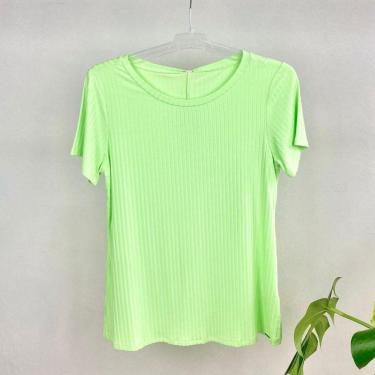 Imagem de BLUSA BÁSICA CANELADA PLUS SIZE-Feminino