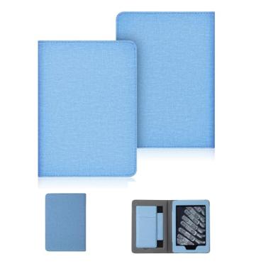 Imagem de GUKSRASO Capa para 6" Kindle Paperwhite 5ª/6ª/7ª Geração (2012-2015) - Suporte Dobrável com Função de Despertar/Repouso Automático (Modelo: EY21/DP75SDI)