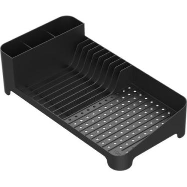 Imagem de Escorredor De Louças Trium Compact Fechado Preto - Ou