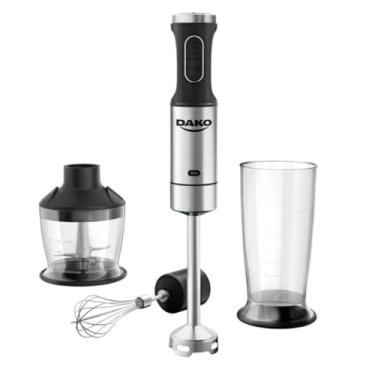 Imagem de Mixer 3 em 1 Dako 800W Função Turbo Preto e Inox - 127V