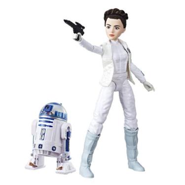 Imagem de Boneco de Ação Star Wars - Leia e R2-D2