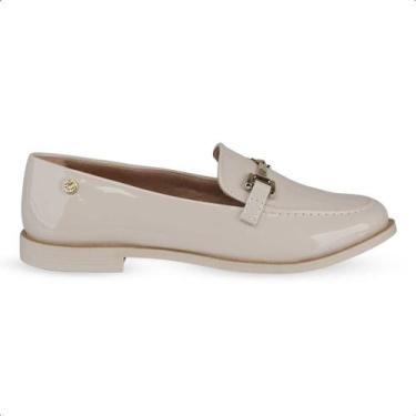 Imagem de Sapato feminino Via Uno mocassim Casual Trabalho leve 826006, Branco o