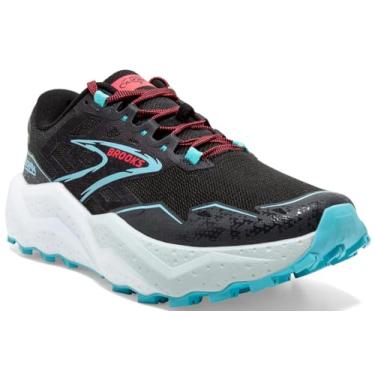 Imagem de Brooks Tênis de corrida feminino Caldera 7 Trail, Black Ebony Bluefish, 36