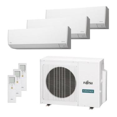 Imagem de Ar-Condicionado Multi Split Inverter 18000 BTUs Fujitsu Airstage Premi