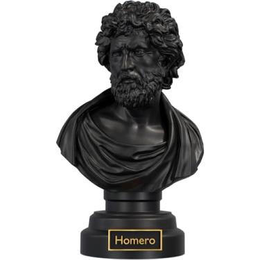 Imagem de Estátua Busto Homero - Poeta Grego (Cor Aurum Noctis)
