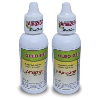 Imagem de Kit 2 Oleo De Avestruz Amazon Struthio - 35ml