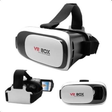 Imagem de Óculos VR Box 2.0 3D Realidade Virtual Filme e Jogos Controlado - LIPP