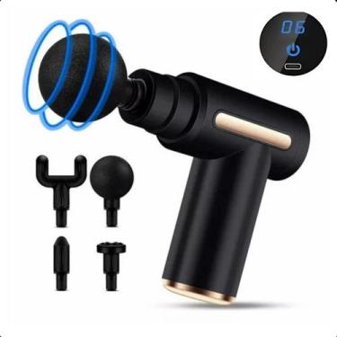 Imagem de Pistola Massageadora Compacta e Potente para Terapia de Bem-Estar - AS