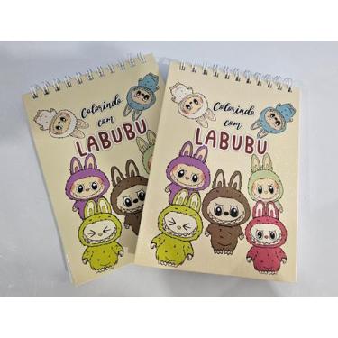 Imagem de Livro de colorir Labubu 50 Páginas - Sem Marca Especifica