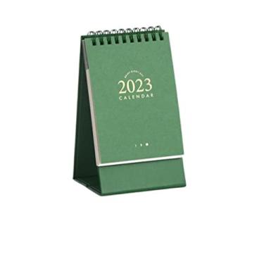 Imagem de AAPIE Agenda de mesa portátil agenda caderno documentando vida bloco de notas 2023 desenho animado mesa calendários decoração de casa