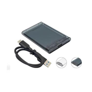 Imagem de Case Gaveta para HD Externo e SSD 2.5, USB 3.0, Compatível com Notebook, PC e PS4, Alta Velocidade 5Gbps, Portátil