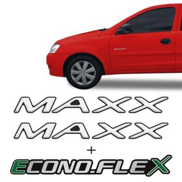 Imagem de Adesivo P/ Corsa Maxx Econoflex Lateral Tras Preto Genérico - SPORTINO