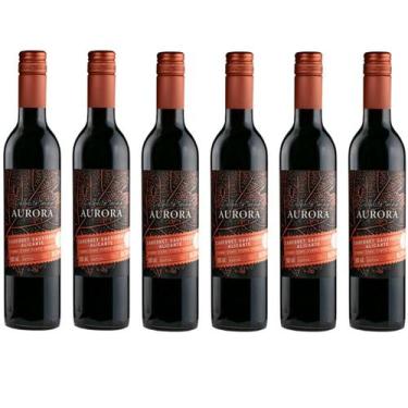 Imagem de Vinho aurora colheita tardia 500ml tinto suave kit c/6