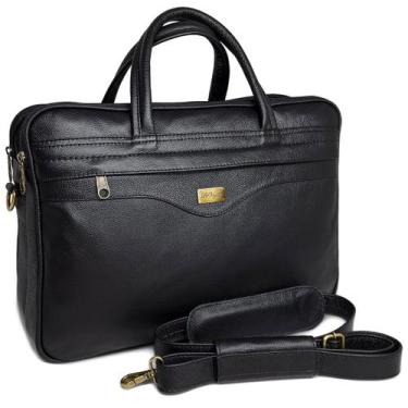 Imagem de Bolsa Pasta Masculina De Couro Para Notebook Documentos - Le Voyage, P
