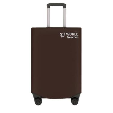 Imagem de Capa mala p pequena viagem bordo bagagem 10kg tnt - MALA CERTA, Marrom