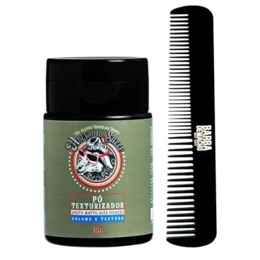 Imagem de Pó Texturizador Holy Sheep Efeito Seco/Matte Volume e Definição para Cabelo 15g Barba de Macho