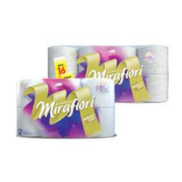 Imagem de Papel Higiênico Mirafiori 16 rolos 30 metros Folha Dupla