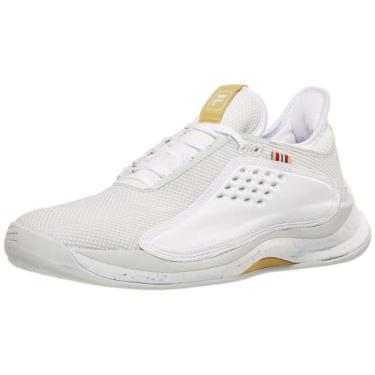 Imagem de Fila Mondo Forza Tênis feminino, Branco/cinza/trigo, 40