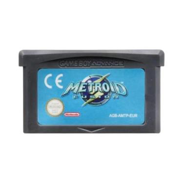 Imagem de Jogo Metroid GBA Cartucho De 32 Bits Fusion Zero Mission Para NDS Vers