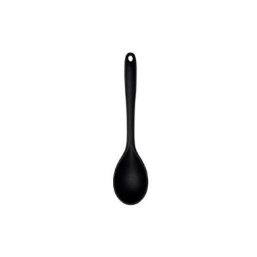 Imagem de Colher Arroz Silicone Preto 275 cm Mimo SN1737P - Mimo Style