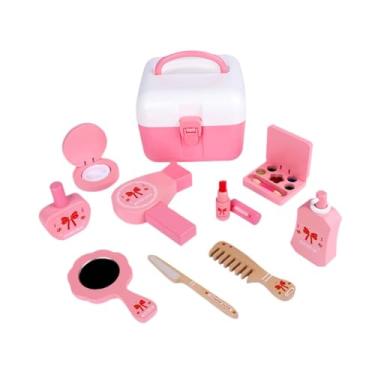 Imagem de YIJU Crianças conjunto de brinquedos de maquiagem caixa de maquiagem para meninas lavável moda role play vaidade conjunto meninas presente para meninas