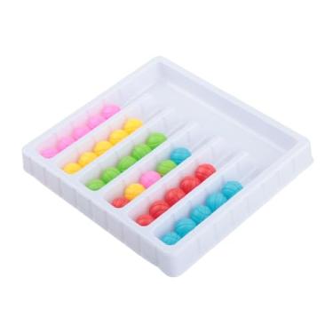 Imagem de Fenteer Brinquedos de classificação por cores, brinquedos sensoriais, educativos interativos, atividades de aprendizagem pré-escolar, habilidades motoras