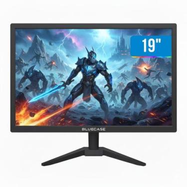 Imagem de Monitor Pc LED HD Tela 19 Polegadas 75Hz Hdmi 1.4 Vga 5ms - Bluecase