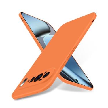 Imagem de Puxssul Capa superfina para Google Pixel 10 Pro XL, [proteção total da câmera] [acabamento fosco suave], capa rígida ultrafina e minimalista para Google Pixel 10 Pro XL - laranja