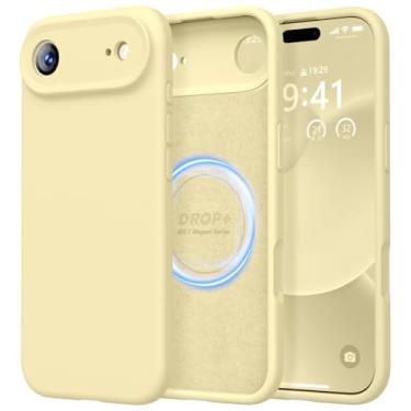 Imagem de LOVE 3000 Compatible with i17 Air Silicone Magnetic Case (Creamy Yellow)