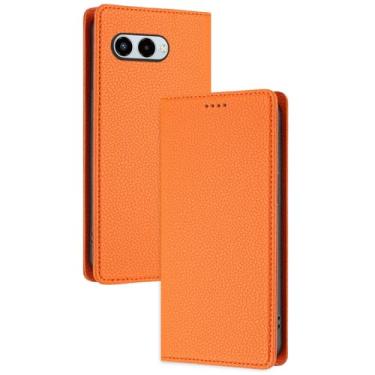 Imagem de Futanwei Capa carteira T-Mobile Revvl 8 com suporte para cartão - [bloqueio RFID] Capa carteira de couro PU [2 compartimentos para cartão de crédito embutidos] [Fecho magnético oculto] Capa protetora