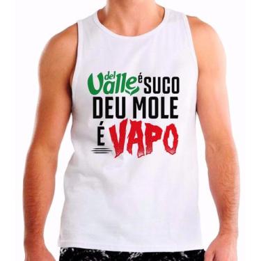 Imagem de Camisa Personalizada Carnaval Frase Del valle é suco Deu mole é vapo  