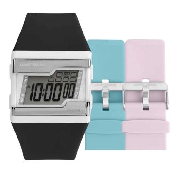 Imagem de Relógio Unissex Mormaii Troca-Pulseiras FZNA/T8G - Branco-Unissex