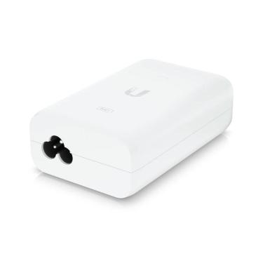 Imagem de Fonte Injetor PoE Ubiquiti U-POE-AT-BR - 30W - Gigabit - Energia e Dados através do cabo de Ethernet