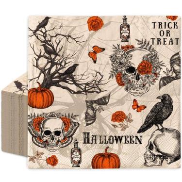 Imagem de Guardanapo de papel JarthenaAMCS Halloween Vintage 100 unidades