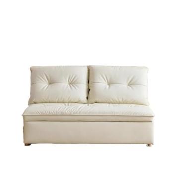 Imagem de Sofá-cama dobrável Estudo, Sofá-cama, Varanda dupla, Sala de estar, Dobrável, Multifuncional, Dupla função puxar(Grande)