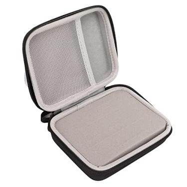 Imagem de RiToEasysports Eva Water of Guitar Pick Holder Shell - Bolsa de Armazenamento Com Grande Capacidade para Captador, Afinador, Capo, Cordas Presente Musical Ideal para Guitarristas (Preto)